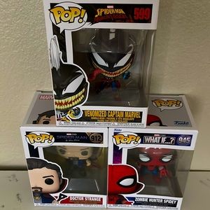 3/$15 Funko Pop Marvel *New* 599/912/945
